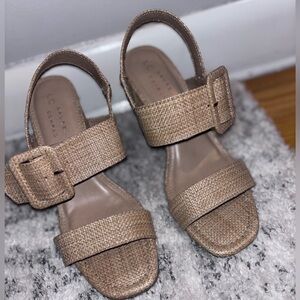 Lauren Conrad block heels 
Size 8